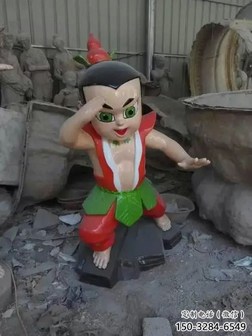 广场葫芦娃雕塑 公园卡通雕塑 抽象摆件 广场葫芦娃雕塑 公园卡通雕塑 抽象摆件
