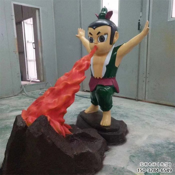 几何葫芦娃雕塑 庭院卡通雕塑 彩绘摆件 几何葫芦娃雕塑 庭院卡通雕塑 彩绘摆件