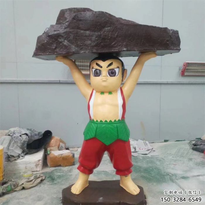 售楼处葫芦娃雕塑 商业街雕塑 卡通摆件