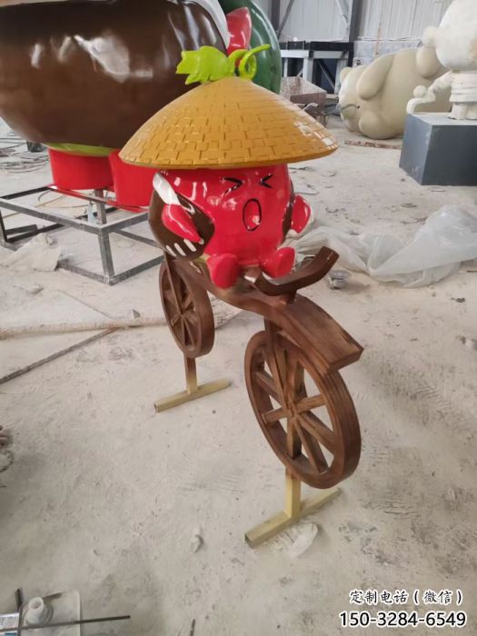 庭院公仔雕塑 城市彩绘雕塑 卡通小品
