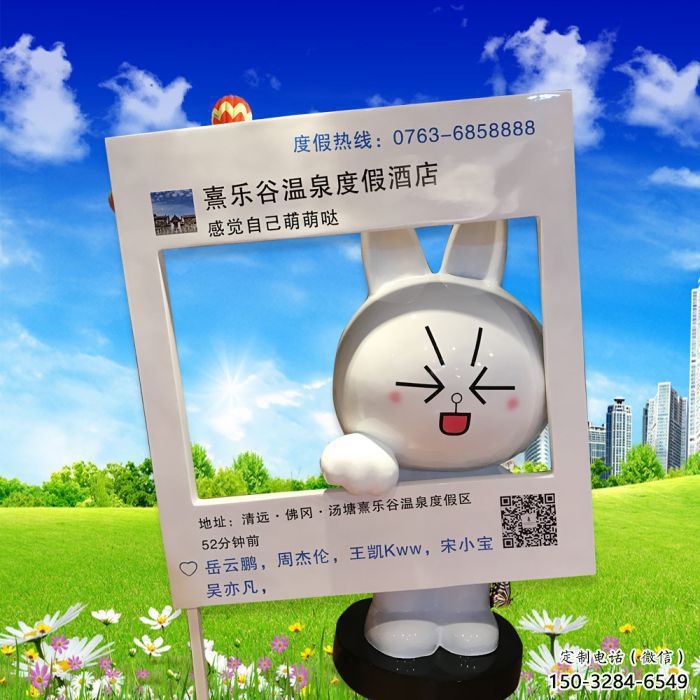 抽象公仔雕塑 店门口彩绘雕塑 步行街摆件 抽象公仔雕塑 店门口彩绘雕塑 步行街摆件