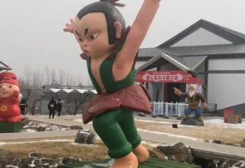园林葫芦娃雕塑 城市广场雕塑 步行街摆件