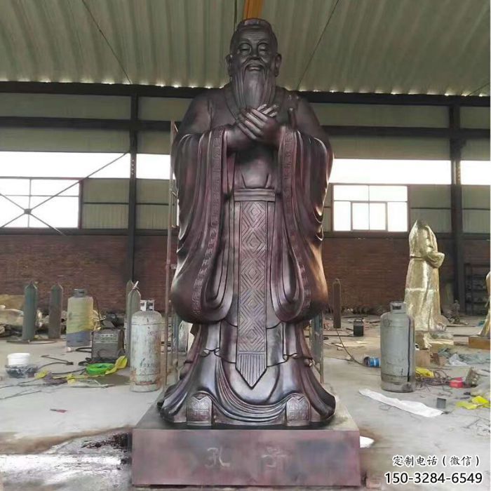 售楼处孔子雕塑 商业街雕塑 学校摆件 售楼处孔子雕塑 商业街雕塑 学校摆件