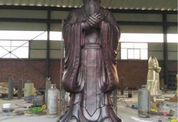 售楼处孔子雕塑 商业街雕塑 学校摆件