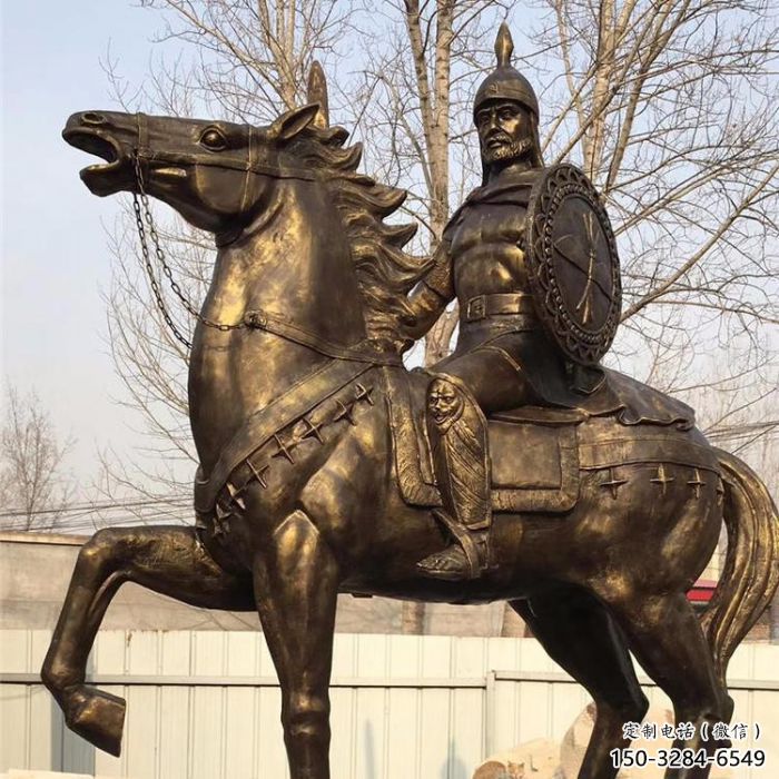 公园骑马人雕塑 酒店门口雕塑 古罗马摆件 公园骑马人雕塑 酒店门口雕塑 古罗马摆件