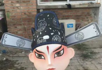 城市戏曲雕塑 风景区彩绘雕塑 抽象摆件