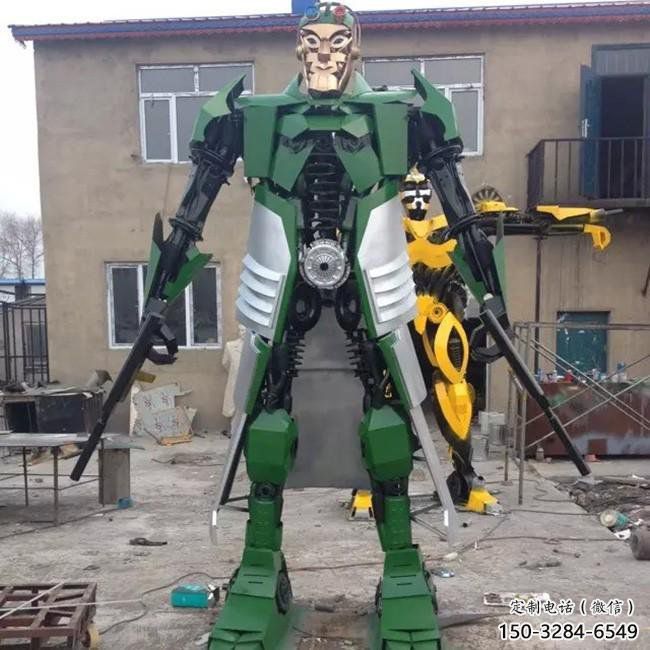 商业街机器人雕塑 售楼处雕塑 卡通摆件 商业街机器人雕塑 售楼处雕塑 卡通摆件