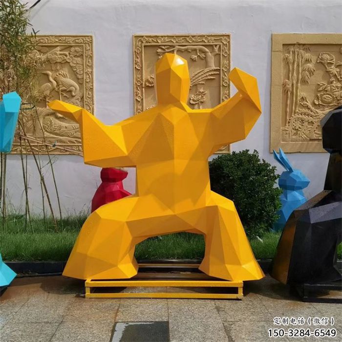 商业街太极雕塑 售楼处雕塑 民俗摆件