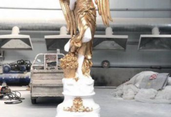 城市四季女神雕塑 风景区彩绘雕塑 抽象摆件