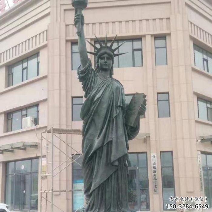 创意胜利女神雕塑 步行街店门口雕塑 民俗小品