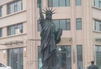 公园胜利女神雕塑 酒店门口雕塑 彩绘摆件