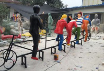 风景区小丑雕塑 售楼处广场雕塑 仿古摆件