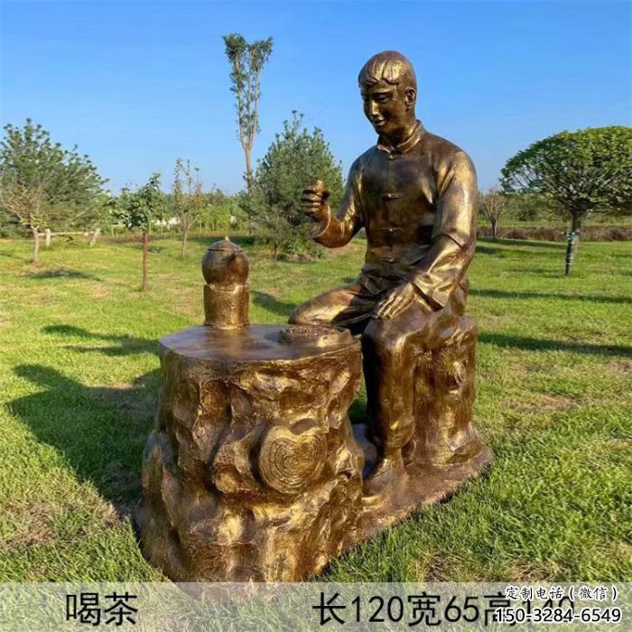 商业街茶马古道雕塑 售楼处雕塑 古代摆件