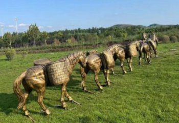 广场丝绸之路雕塑 公园古代雕塑 抽象摆件