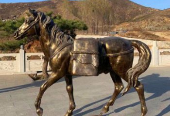 田间丝绸之路雕塑 彩绘古代雕塑 园林摆件