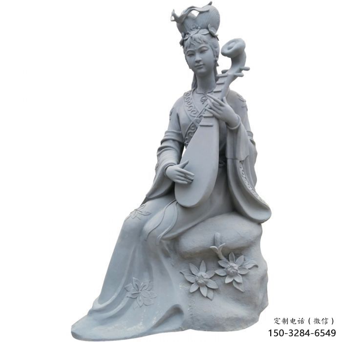 创意天女散花雕塑 步行街店门口雕塑 神话小品 创意天女散花雕塑 步行街店门口雕塑 神话小品