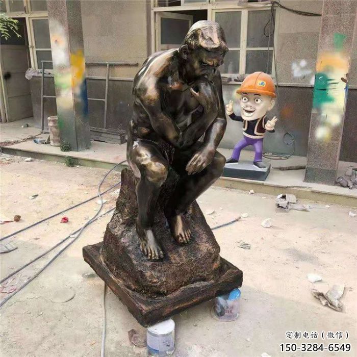 风景区思考者雕塑 售楼处广场雕塑 仿古摆件