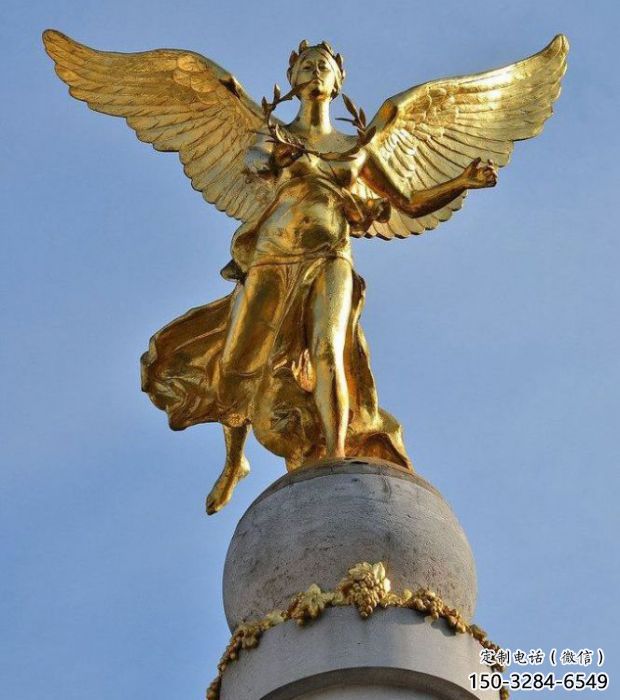 公园天使雕塑 户外景观摆件 抽象卡通雕塑 公园天使雕塑 户外景观摆件 抽象卡通雕塑