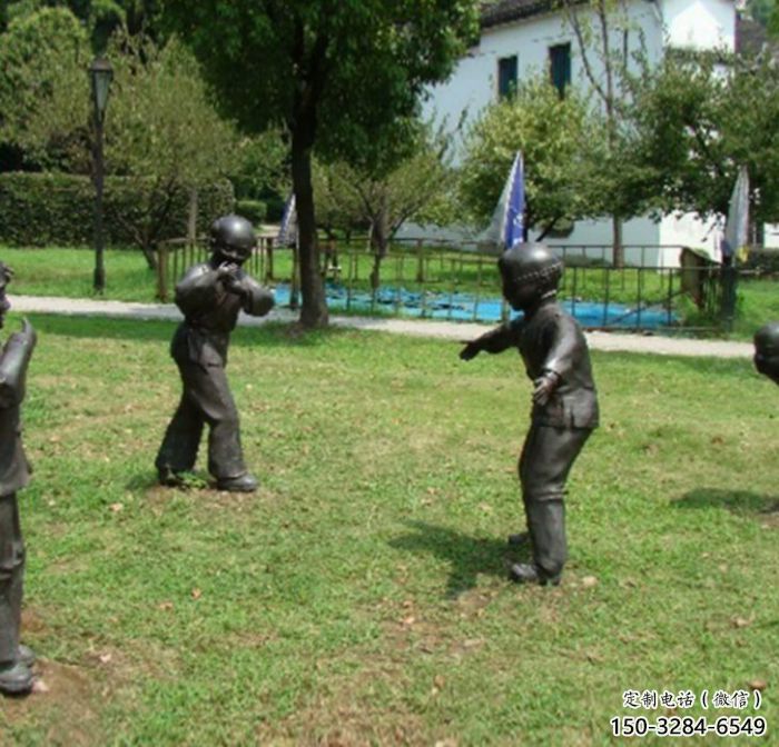 草地小孩子雕塑厂 现代校园儿童雕塑 大型童趣雕塑 草地小孩子雕塑厂 现代校园儿童雕塑 大型童趣雕塑