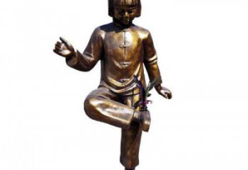 房地产小孩子雕塑供应商 现代景观玩耍雕塑 几何童趣雕塑