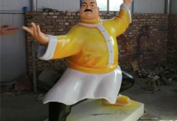 大型厨师雕塑供应商 卡通步行街动漫雕塑 彩绘卡通雕塑