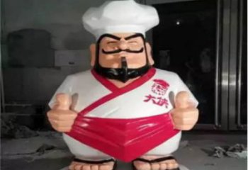 大型厨师雕塑加工商 欧式步行街动漫雕塑 彩绘卡通雕塑