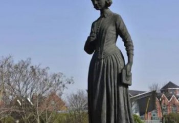 仿铜南人物丁格尔雕塑 步行街名人雕塑 大型雕塑