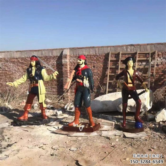 预定街道海盗雕塑 现代景观动漫雕塑 彩绘卡通雕塑 预定街道海盗雕塑 现代景观动漫雕塑 彩绘卡通雕塑