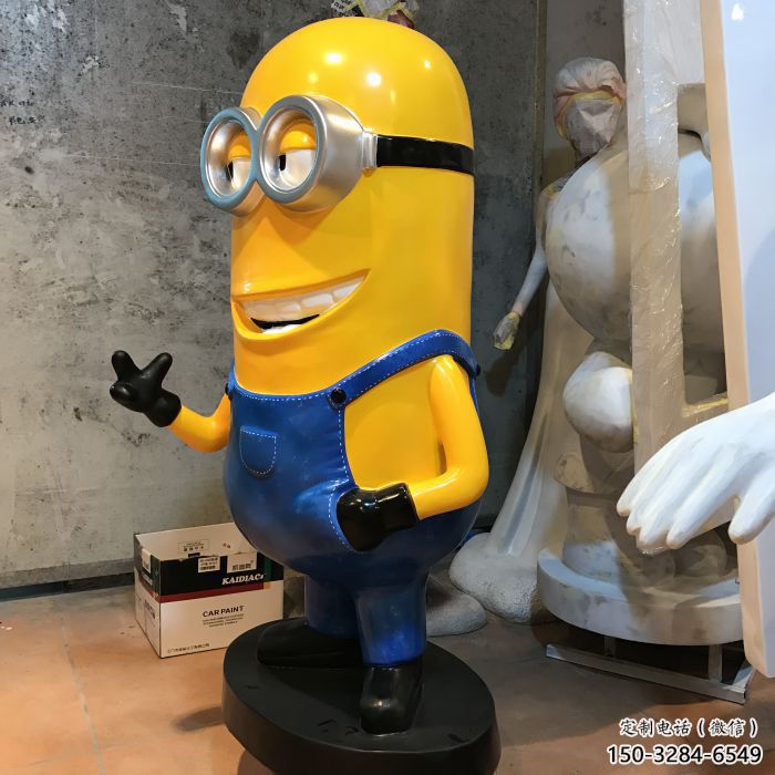 房地产小黄人雕塑制作 现代景观动漫雕塑 几何卡通雕塑 房地产小黄人雕塑制作 现代景观动漫雕塑 几何卡通雕塑