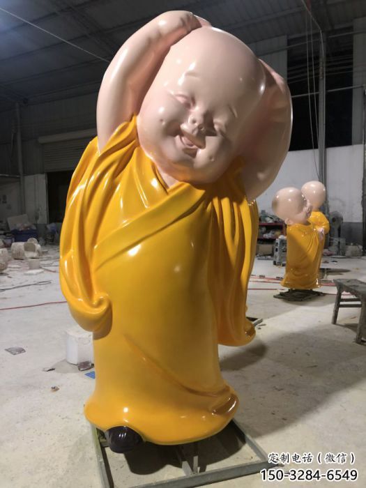 预用小和尚雕塑 景观校园儿童雕塑 商业街肖像雕塑 预用小和尚雕塑 景观校园儿童雕塑 商业街肖像雕塑