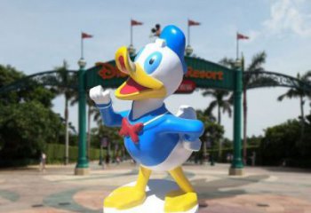承接唐老鸭雕塑 欧式步行街卡通雕塑 大型商场动漫雕塑