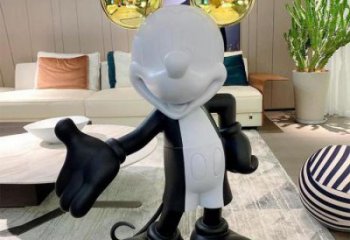 美陈唐老鸭雕塑制造商 异形卡通雕塑 酒店动漫雕塑