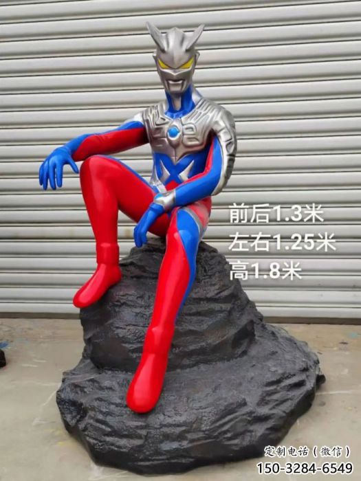 商场超人雕塑厂家 卡通雕塑 店门口小品 商场超人雕塑厂家 卡通雕塑 店门口小品