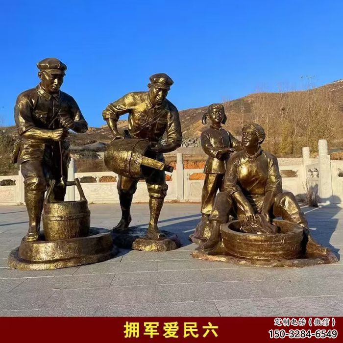 步行街红军雕塑厂家 游乐场革命雕塑 铸造抗战雕塑 步行街红军雕塑厂家 游乐场革命雕塑 铸造抗战雕塑