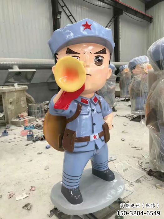 订购街道红军雕塑 现代景观抗战雕塑 彩绘革命雕塑 订购街道红军雕塑 现代景观抗战雕塑 彩绘革命雕塑