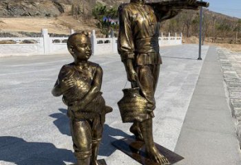 承接大门口爆米花雕塑 公园民俗雕塑 仿真小吃雕塑