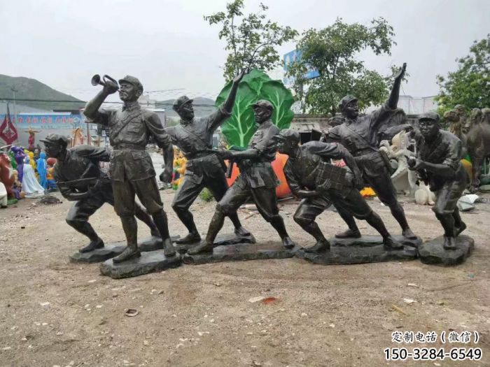 大门口交警雕塑厂家 发光公园军人雕塑 仿真士兵雕塑 大门口交警雕塑厂家 发光公园军人雕塑 仿真士兵雕塑