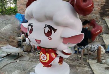 卡通工人雕塑厂家 彩绘民俗雕塑 公园劳动雕塑