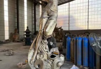 大型耶稣雕塑厂 欧式步行街人物雕塑 彩绘西方雕塑