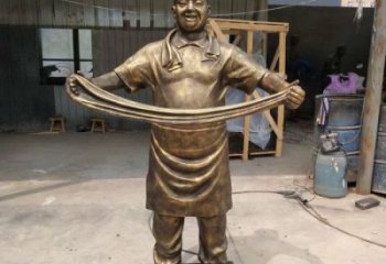 大门口老人雕塑厂家 发光公园民俗雕塑 仿真古代雕塑