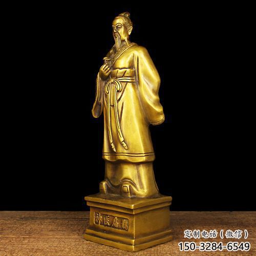 玻璃钢扁鹊雕塑 仿铜名医雕塑 户外药王雕塑 玻璃钢扁鹊雕塑 仿铜名医雕塑 户外药王雕塑