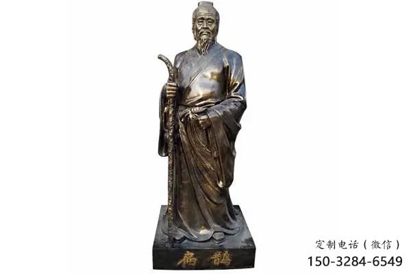 玻璃钢扁鹊雕塑 欧式步行街名医雕塑 大型商场药王雕塑 玻璃钢扁鹊雕塑 欧式步行街名医雕塑 大型商场药王雕塑