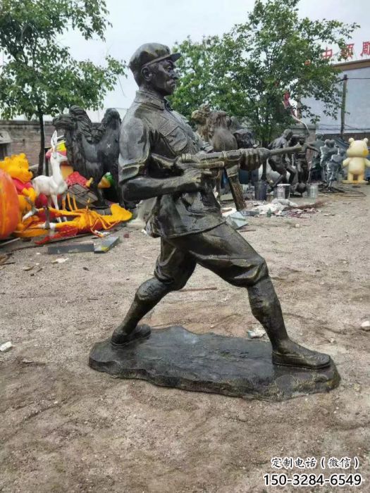 彩绘武警雕塑 玻璃钢警察雕塑 街头战士雕塑 彩绘武警雕塑 玻璃钢警察雕塑 街头战士雕塑