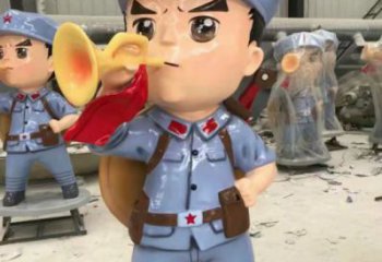 景观武警雕塑 大型警察雕塑 酒店战士雕塑