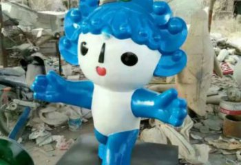 室内福娃雕塑 仿真体育雕塑 大型奥运雕塑