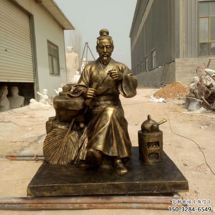 大型茶道雕塑 玻璃钢民俗雕塑 房地产制茶雕塑 大型茶道雕塑 玻璃钢民俗雕塑 房地产制茶雕塑