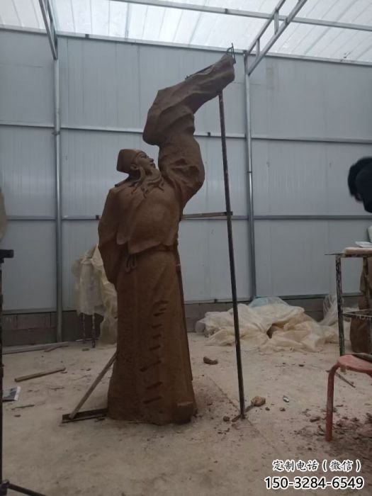 房地产李白雕塑厂家 景观人物雕塑 仿铜诗人雕塑 房地产李白雕塑厂家 景观人物雕塑 仿铜诗人雕塑
