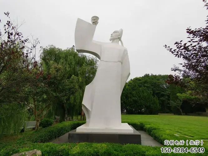 广场李白雕塑厂家 抽象景观古代雕塑 烤漆诗人雕塑 广场李白雕塑厂家 抽象景观古代雕塑 烤漆诗人雕塑