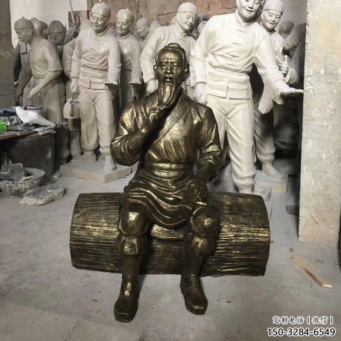 景观鲁班雕塑 玻璃钢手艺人雕塑 商业街木匠雕塑 景观鲁班雕塑 玻璃钢手艺人雕塑 商业街木匠雕塑