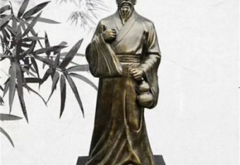 草地华佗雕塑厂 现代名医雕塑 大型药王雕塑
